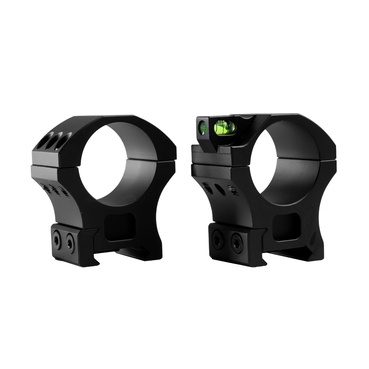 Wulf Tactical Rings with Bubble Level - Picatinny - 30mm Tube - Medium (30MM)